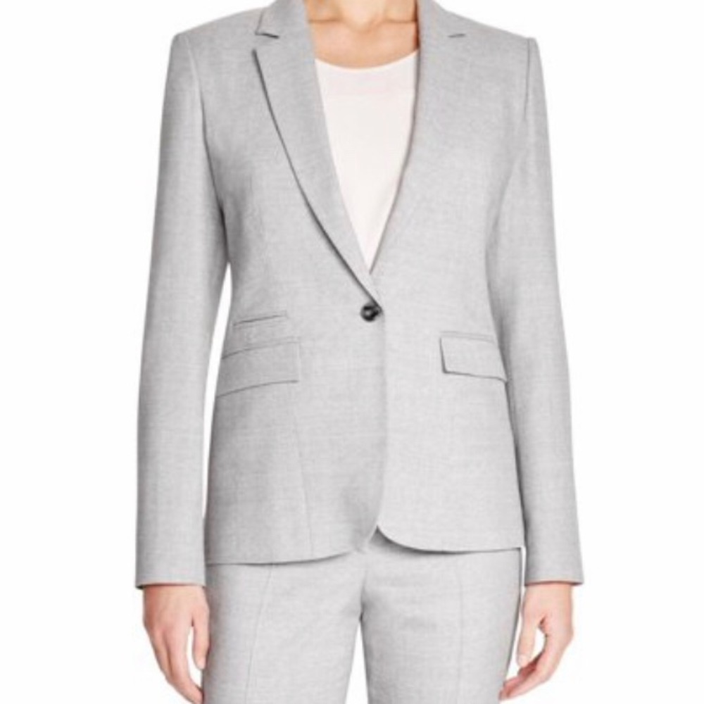 HUGO BOSS Jeshina Blazer 100% Virgin Wool Women 0